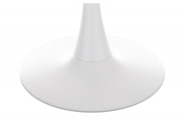 Стол стеклянный Tulip 90 super white glass фото 3
