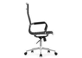Компьютерное кресло Reus pu black / chrome фото 4