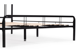 Кровать Рейк 160х200 черная фото 5