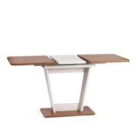 Стол обеденный FOX раздвижной ЛДСП, 68.6x110-145x75 см, Дуб Канзас/Пепел фото 5