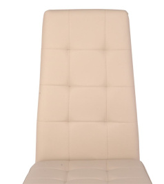 Стул С-1004 WINDY (BEIGE PU) ноги бежевые фото 3