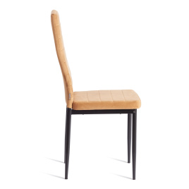 Стул Easy (mod. JSC02-1) металл, флок, 41 х 52 х 96 см, brown (золотисто - коричневый) HLR12 / черны фото 3