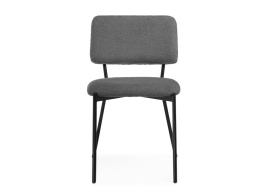 Стул на металлокаркасе Reparo dark gray / black фото 3