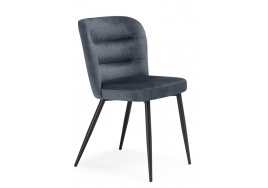 Стул на металлокаркасе Kilian dark gray / black