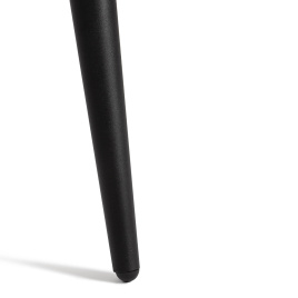 Стол URANUS ЛДСП/металл, 90x90x75,5 см, Белый/Черный фото 5