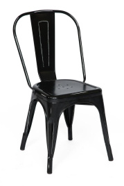 Стул LOFT CHAIR (mod. 012) / 1 шт. в упаковке металл, 45*35*85см, черный/black vintage фото 1