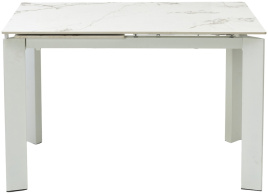 Стол CORNER 120 GLOSS GOLDEN JADE SOLID CERAMIC / WHITE, ®DISAUR фото 2