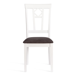 Стул Камилла сиденье мягкое (CAMILLE SOFT) дерево гевея, МДФ, 44х54х95, pure white (402) , ткань, се фото 5