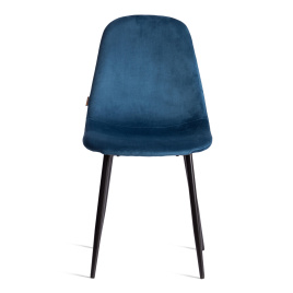 Стул Breeze/Бриз (мод. JSC-58) велюр/металл, 44х53х86см, синий HLR63/черный фото 5