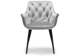 Стул на металлокаркасе Remo light gray фото 3