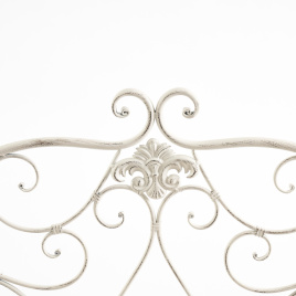 Скамья Secret de Maison BEAUJOLAIS (mod. PL08-8574) металл, 136х46х96см, белый антик (antique white) фото 3