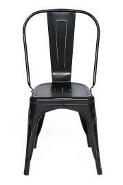 Стул LOFT CHAIR (mod. 012) / 1 шт. в упаковке металл, 45*35*85см, черный/black vintage фото 2