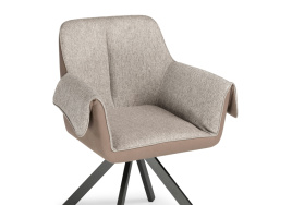Стул на металлокаркасе Каита neptun 12 / flex 230 / черный фото 5