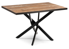 Стол деревянный Дэй дуб юкон / черный фото 1