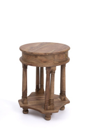Кофейный стол Бомбей - 1149  палисандр, 45*45*60 см, Natural tinted (натуральный тонированный) фото 1
