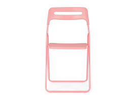 Пластиковый стул Fold складной pink фото 2