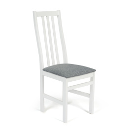 Стул SWEDEN Многослойная фанера, 41*40*99 см, white, ткань серая (16/1) фото 1