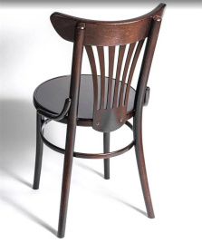 Стул венский Uranus (темный орех) жесткое сиденье фото 5