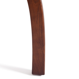 Стол THONET (mod.T9108) дерево вяз, 100х75 см, Темный Орех (№5) фото 5