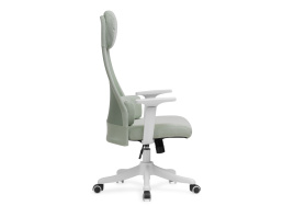 Компьютерное кресло Salta light green / white фото 4
