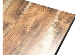 Стол деревянный Дэй дуб юкон / черный фото 4