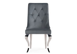 Стул на металлокаркасе Viki dark grey / steel фото 4