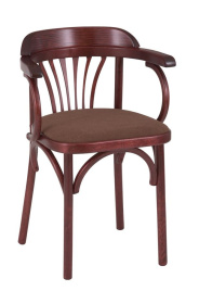 Стул Венский мягкий (махагон, ткань ткань М09) фото 2