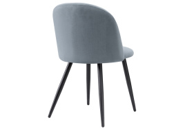 Стул на металлокаркасе Gabi 1 gray / black фото 4