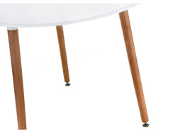 Стол деревянный Lorini 80 white / wood фото 3