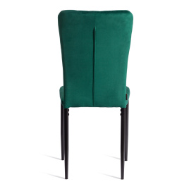 Стул VERTER (mod. BC577-DC) металл, флок, 41 х 52 х 95 см, Green (зеленый) HLR56 / черный фото 5