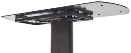 Стол KAI 140 TL-110 поворотная система раскладки, испанская керамика / Темно-серый / Черный, ®DISAUR фото 3