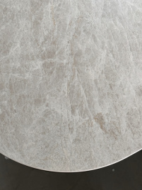 Стол АСТРИД (ASTRID) 200 цвет TL-102 Бежевый мрамор, испанск. керамика / Темно-серый каркас, ®DISAUR фото 5