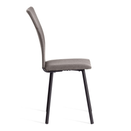 Стул обеденный La Rousse/Ля Русс ткань рогожка, серый/черный, 3м16/2, 49х50х93 фото 5