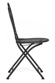 Стул Secret De Maison Love Chair стальной сплав, 43х48х91см, черный фото 3