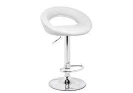 Барный стул Oazis white / chrome фото 1