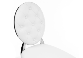 Стул на металлокаркасе Odda белый фото 3