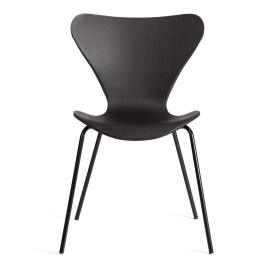 Стул Jacobsen (mod DC 102-1) пластик/металл, 45 х 54.5 х 80 см, Black (Черный) / Black (Черный) фото 4