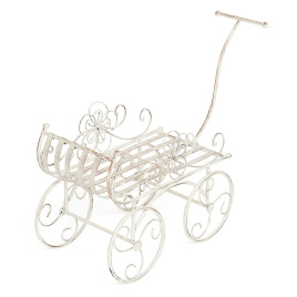Цветочница Secret de Maison CAMION (mod. PL08-5828) металл, 61х26х47см, белый антик (antique white) фото 1