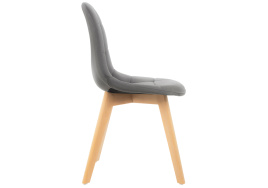 Стул деревянный Filip dark gray / wood фото 2