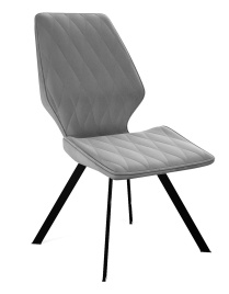 Стул DikLine 242M B22 GREY/ ножки черные фото 1