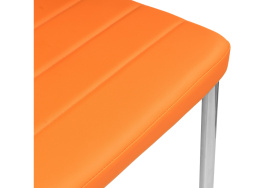 Стул на металлокаркасе на металлокаркасе DC2-001 orange фото 5