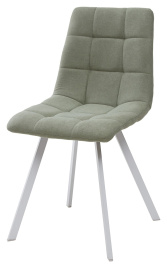 Стул CHILLI SQUARE UF860-11B мятный, ткань/ белый каркас М-City фото 1