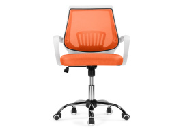 Компьютерное кресло Ergoplus orange  / white фото 3