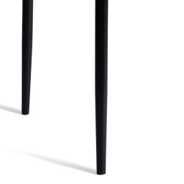 Стул CAPRI (mod. BC565-DC) металл, флок, 43 х 53 х 92 см, Light grey (светло-серый) HLR14 / черный фото 5