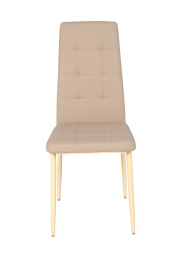 Стул С-1004 WINDY (BEIGE PU) ноги бежевые фото 2