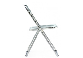 Пластиковый стул Fold складной clear gray-blue фото 4