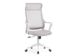 Компьютерное кресло Rino light gray / white фото 1