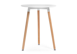 Стол деревянный Lorini 60 white / wood фото 2