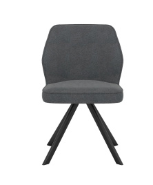 Стул DikLine 233 поворотный NS13 GRAPHITE, ножки черные фото 3