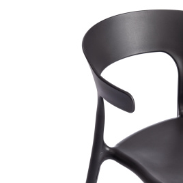 Стул Ton/Тон (мод. PC33)/1 шт. в упаковке пластик, 49х52х74см, черный 05 фото 4